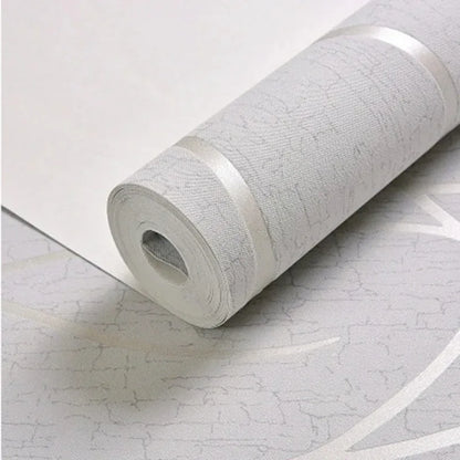 53cm European style 3D non-woven fabric wall sticker for moisture-proof curved stripe background wall sticker in living room