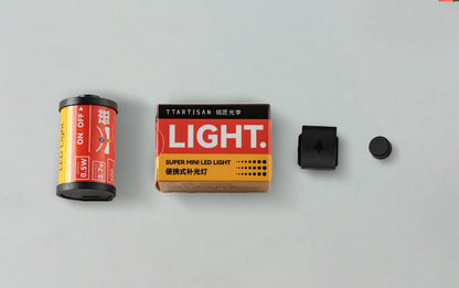TTARTISAN RGB BI Fill Light Video Light Magnetic Mount Reteo Film Style Mini LED Light 0.5W 3000/4500/6000K CRI 95+ 300mAh TT