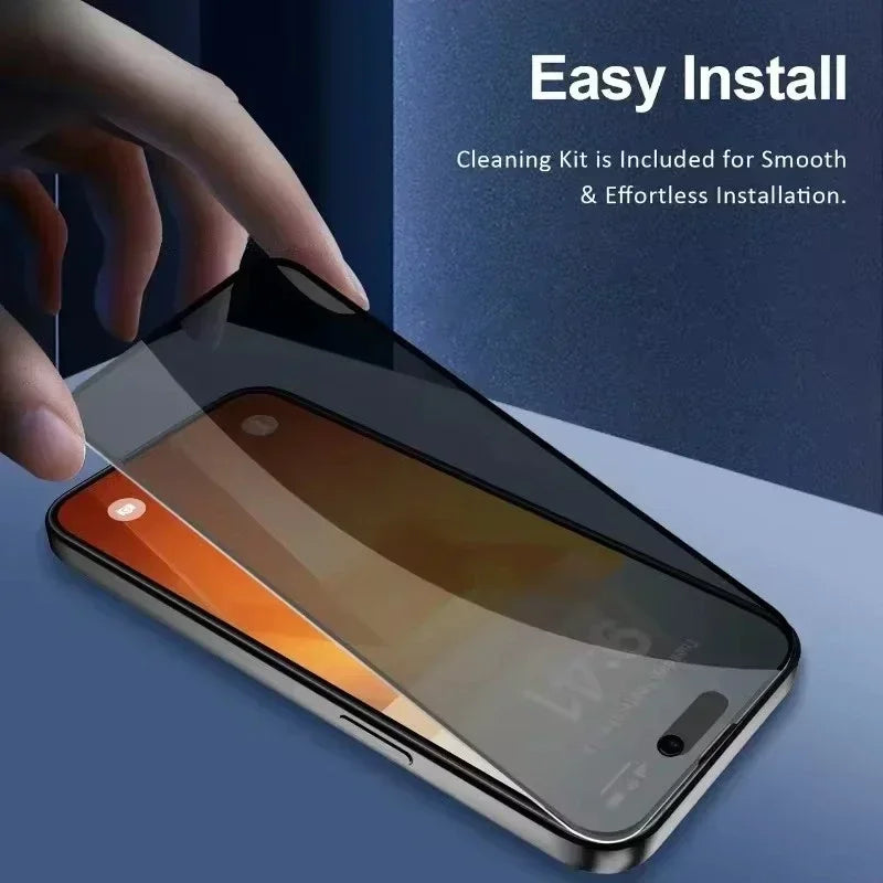 1-5Pcs Full Cover Privacy Screen Protector For iPhone 16 15 13 11 14Pro Max Anti Spy Tempered Glass For iPhone X XS Max XR by PDG ibma