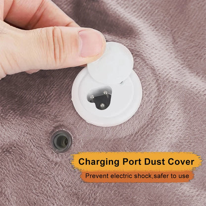 Hand Warmer Electric Hot Water Bag Soft Plush Hand Warmer Portable Heated Gloves Handwarmers Winter Hand Warmer 220V EU Plug