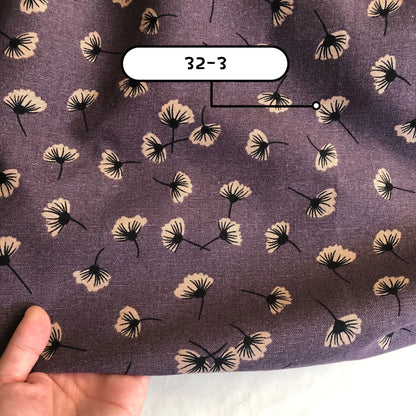 145cm Wide Printed Cotton and Linen Fabric Small Floral Patterns Retro Shirt Dress DIY Clothing Sewing Fabric 90% Cotton Content
