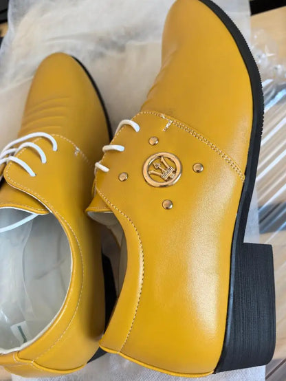 Summer Men Dress Shoes Male Leather Men Fashion Italian Business Colorful Party Wedding Shoe for Man Chaussures Homme De Luxe