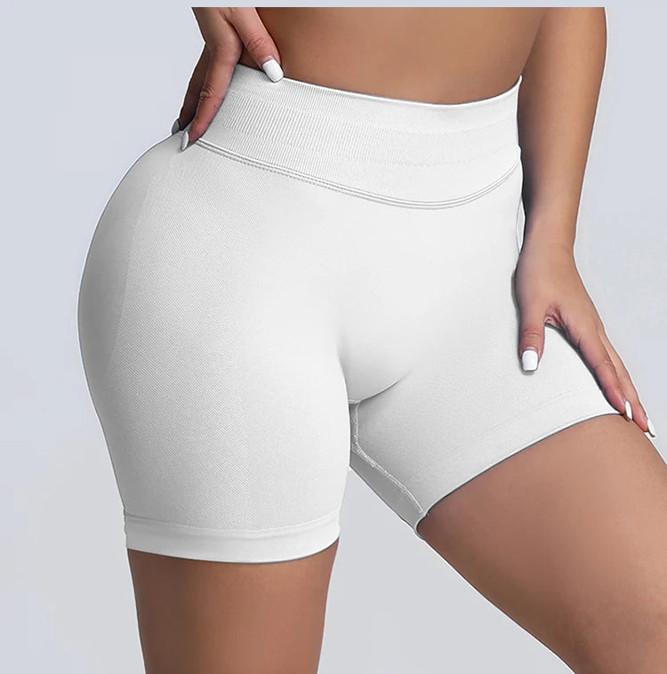 Impact Shorts Women High Waist Hip Lifting Yoga Short Fitness Seamless Elastic Workout Wear Woman Yoga Shorts Gym Female