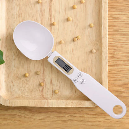 Weighing Spoon Scale Home Kitchen Tools Electronic Measuring Coffee Food Flour Powder Baking LCD Digital Measurement Adjustable