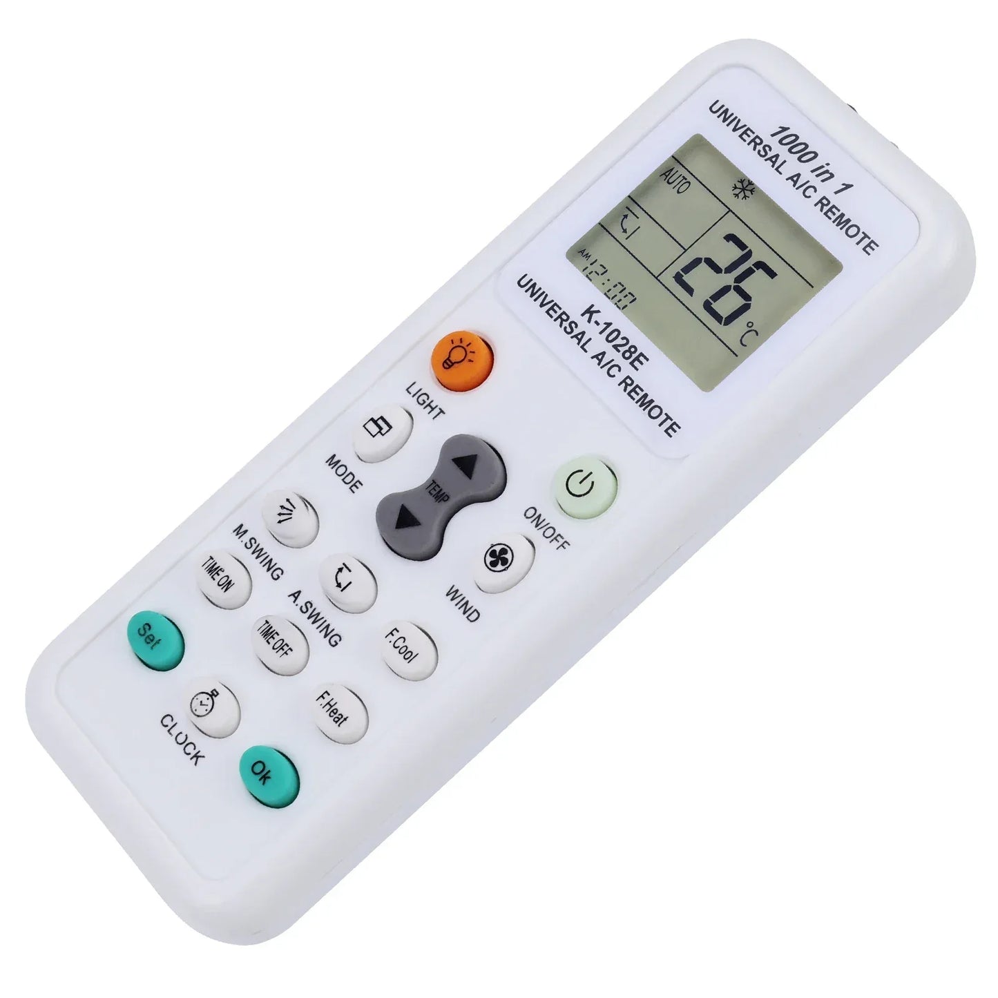 Universal Remote Control K 1028E A/C Digital LCD For Air Conditioner for L Panasonic Sharp Samsung Fujitsu Gree Guangda Haier