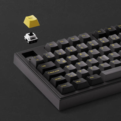 Akko 5098B Wireless Mechanical Gaming Keyboard With 1.47-inch TFT Screen Vertical Knob 97 Keys ISO-DE Layout Hot Swap RGB Gasket
