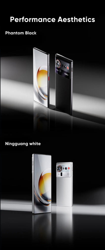 nubia Z80 Ultra 5g Smartphone Global Version Snapdragon 8 Elite Gen 5 6.85'' 144Hz OLED Display 7200mAh 80W Fast Charging 64Mp