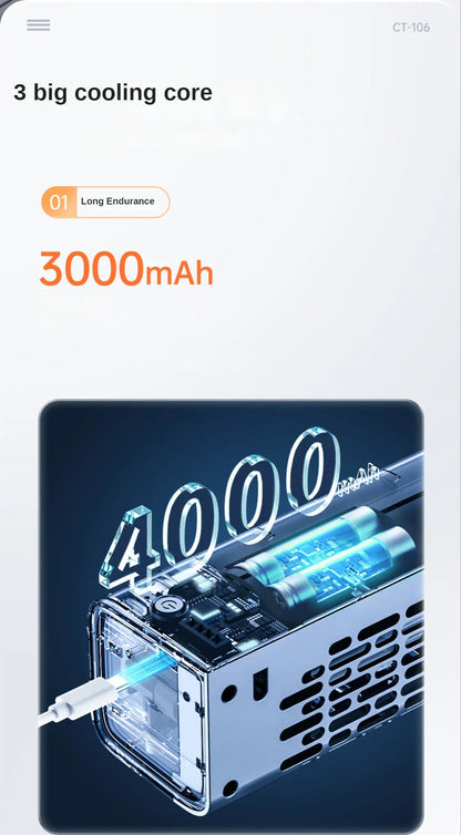 New remote control Wall-mounted Leafless Fan Portable USB Charging Office Air Conditioning Fan Desktop Large Wind Cooling Tower