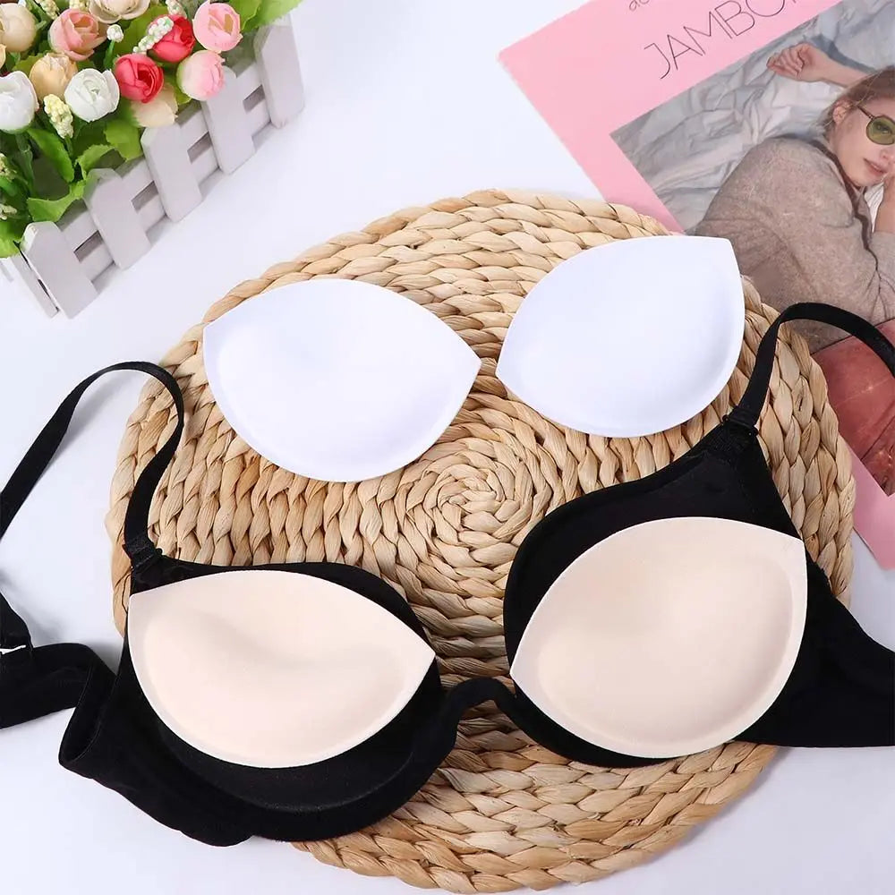 Bra Pads Lift Up Bra Summer Inserts Cups Enhancer Push Up Women Chest Cups Sponge Bra Pads Thicken Chest Pads Inserts Chest