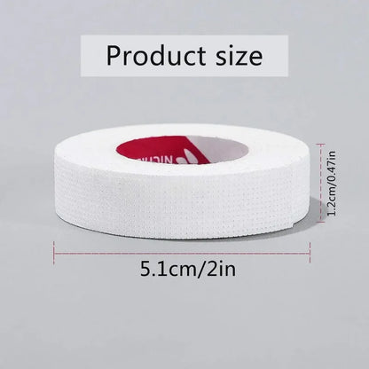 6 Rolls Japanese Insulating Tape for Eyelash Extension Lint Free Under Eye Pads Breathable Non-woven Tape Paper Eyelash Patch