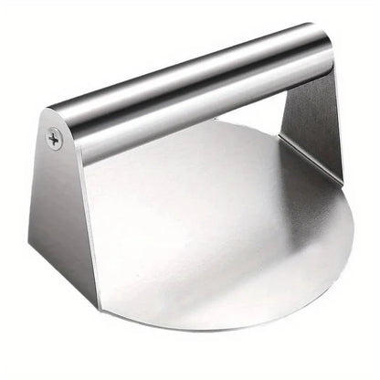 Stainless Steel Smash Burger Press Hamburger Patties Meat Masher Circular Meat Press Mold for Deli Meats Kitchen Accessories