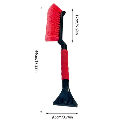Ice Scrapers for Car Windshield 2 in 1 Snow Scraper and Brush Ergonomic Foam Grip Snow Cleaner for Car Window Ice Scraper