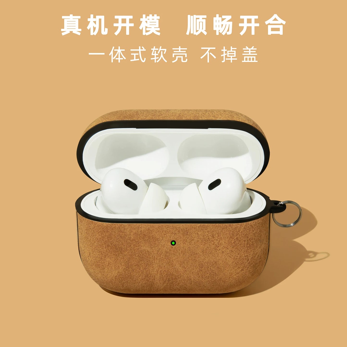 2026 Airpod Leather Soft Case for Airpods4 1 2 3rd Generation Protective Case for Airpodspro3 Pro2 Bluetooth Headset Case