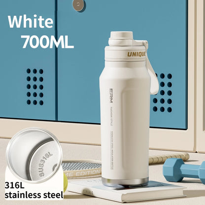 Large Capacity Waterbottle  Insulated Flasks Stainless Steel Tumble Cycling Sports Portable Water Bottle for Men