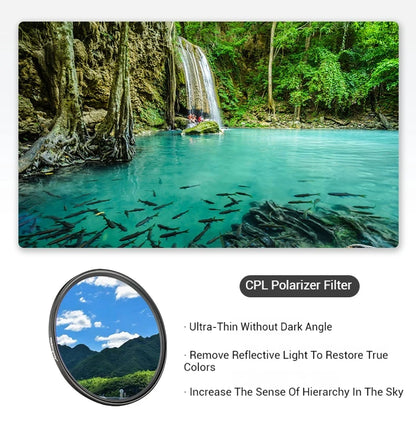 WalkingWay for XiaoMi 15 Ultra Phone Lens Filters 67mm Phone Filter Set 13/14/15 Ultra General ND CPL GND Soft Star Flare Filter