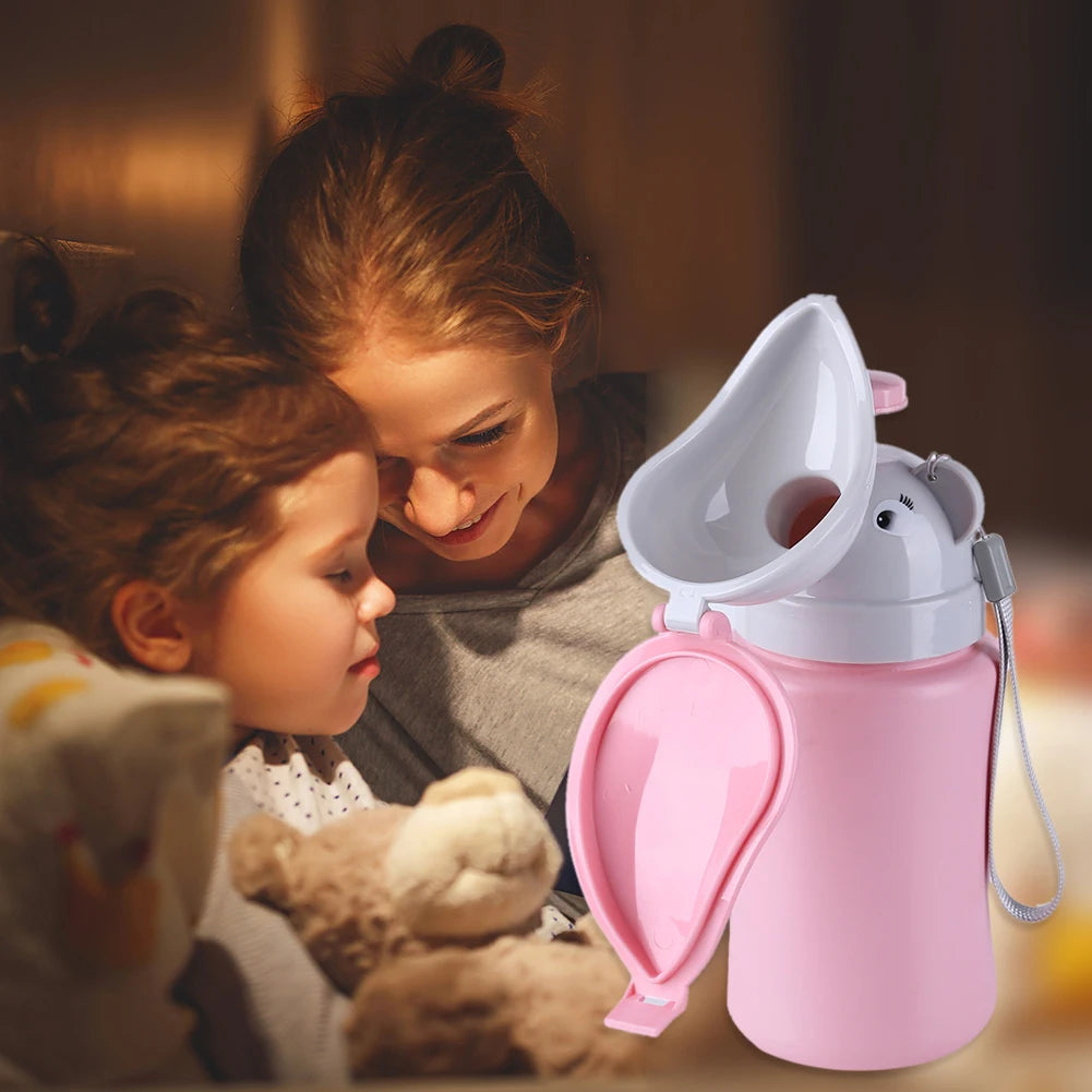 Portable Baby Hygienic Toilet Urinal for Boys Girls Outdoor Car Travel Leak-Proof Potty Children's Convenient Training Toilet
