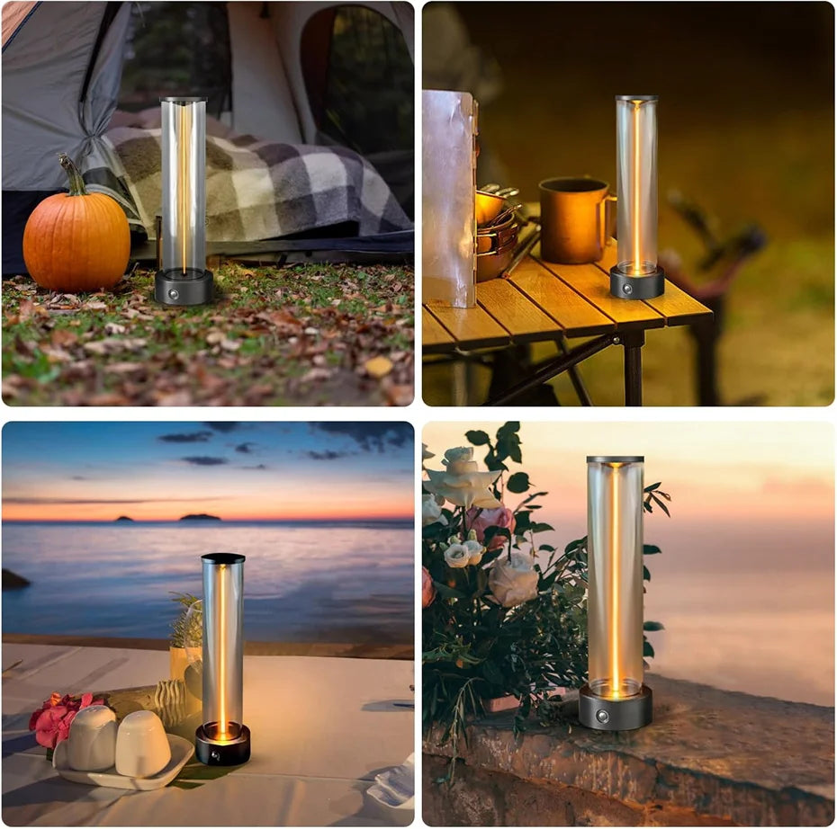 Magnetic LED Table Lamp Touch Control Cordless Night Lamp USB Rechargeable Desk lamp For Bedroom Ambient Night Lights led