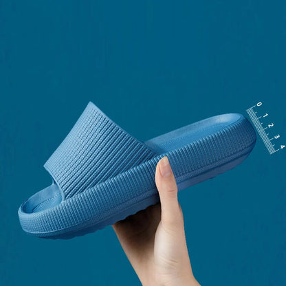 Kidmi Summer Thick Sole Slippers Men Sandals Home Softsole Slippers Outdoor Breathable Sandals for Home Flat Sandals Men's Shoes