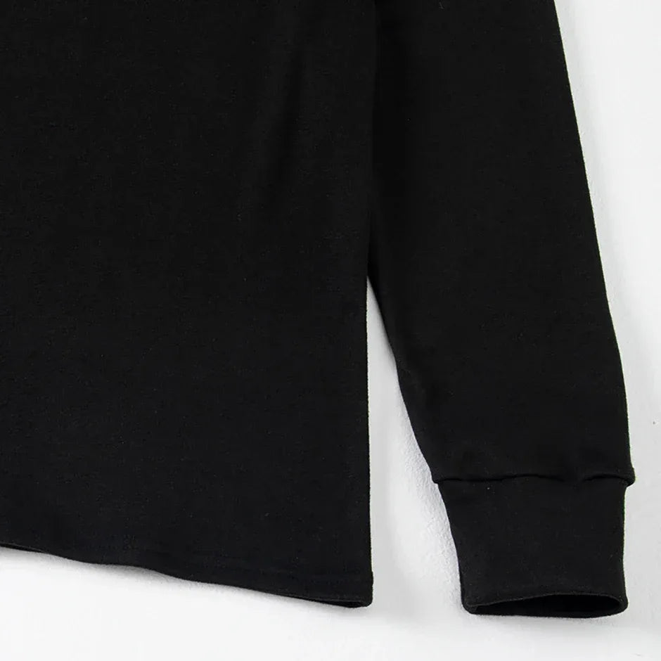 2-piece Autumn And Winter Men's Solid Color Simple and Versatile Round Neck Warm Underwear Set Comfortable Youth Home Clothes