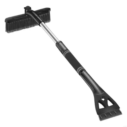 2025 New Three Function Auto Ice Scraper Removal Tool Detachable Design 34 Inch Extendable Rod Foam Cushion Grip For Windshield