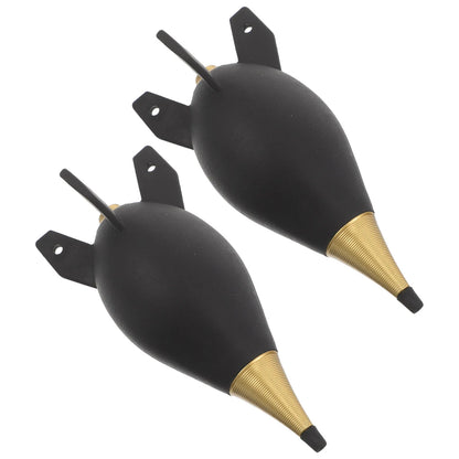 2Pcs Camera Lens Cleaning Air Blower Rubber Bulb with Soft Tip Nozzle for Dslr Mirrorless Sensor LCD Keyboard Jewelry