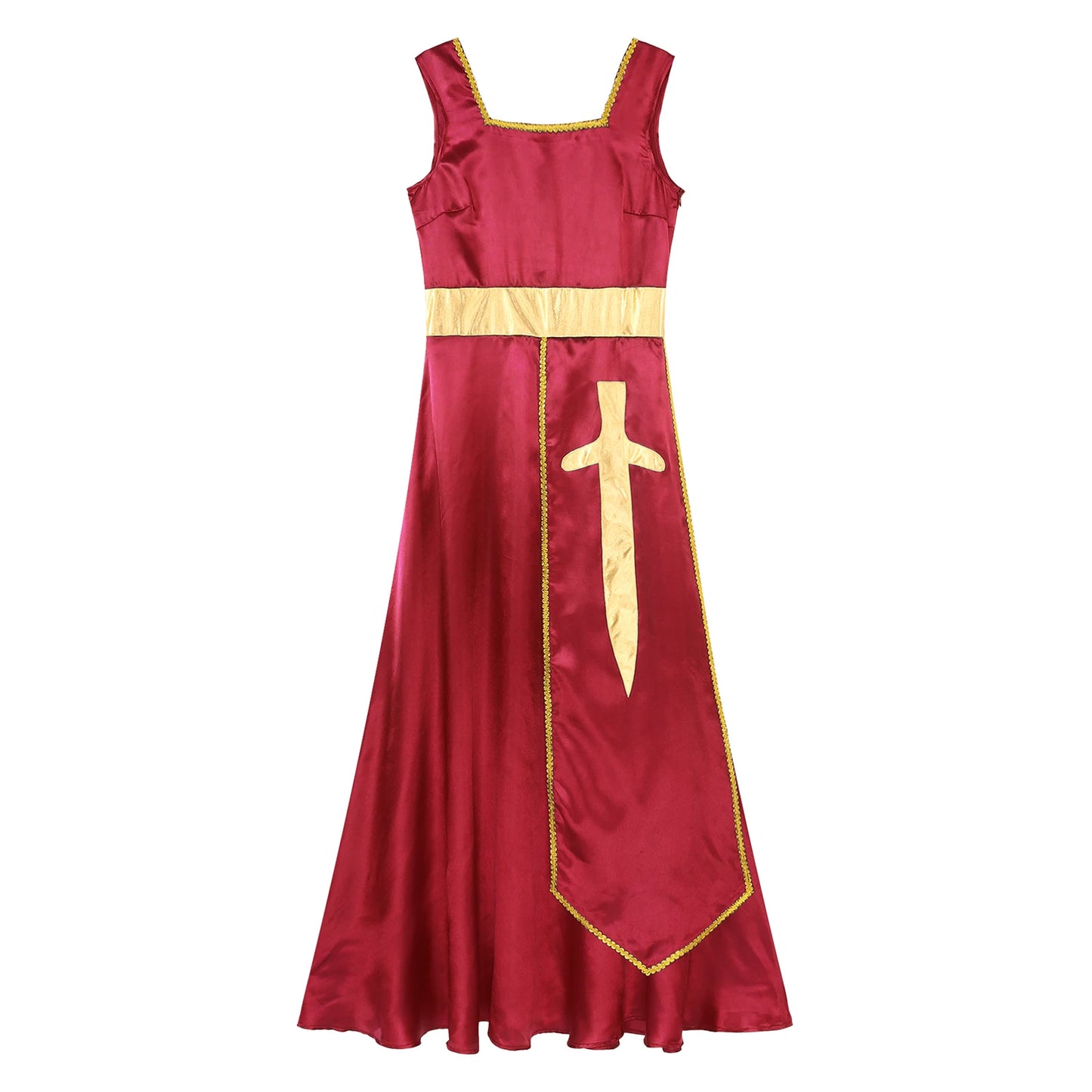 Women Robe Praise Lyrical Dance Dress Church Choir Worship Liturgical Performance Costume Sleeveless Tunic Gown Dancewear Clothe