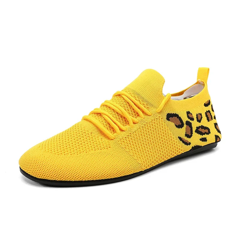 YRZL Mens Mesh Loafers Soft Driving Moccasins High Quality Flats Male Walking Shoes Breathable Mesh Casual Loafers Mens Shoes