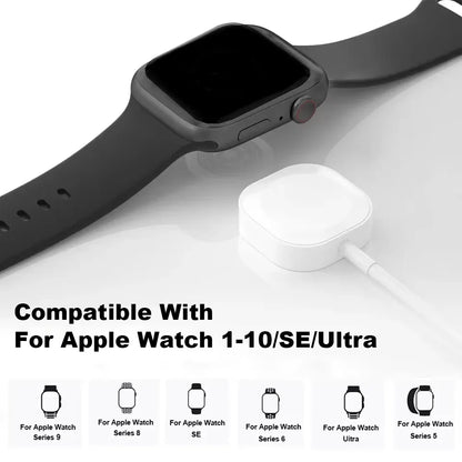 New Magnetic Wireless USB A Fast Charger Type C Charging Cable For Apple Watch Series 10 9 8 7 6 5 4 3 2 1 Ultra Edition iWatch