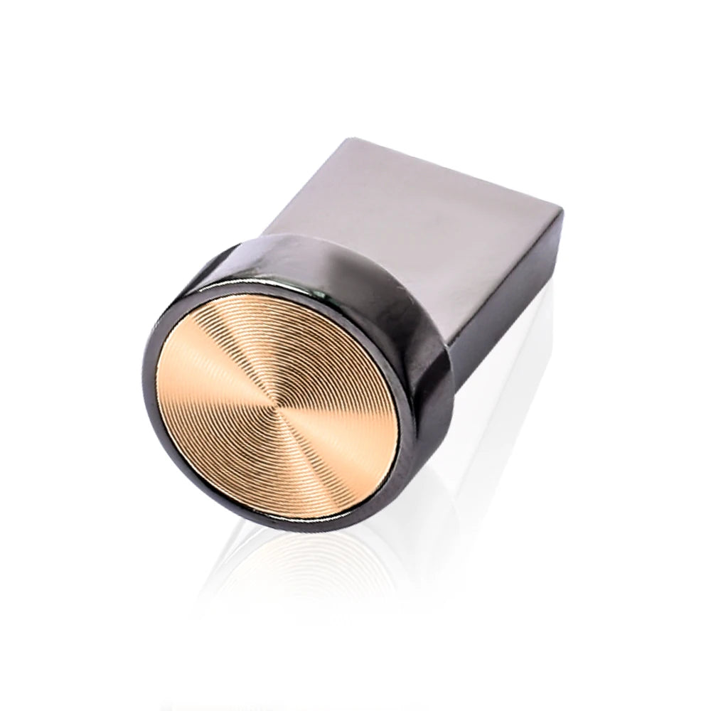 Waterproof USB Stick Fashion TYPE-C Mini Metal button USB Flash Drive Mobile storage disk 64GB Pen drive personal memory stick