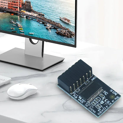 For Asus TPM-M R2.0 TPM Module LPC 14-1 Pin TPM-M R2.0 Hardware Security Chip Trusted Platform Module for Asus Motherboards