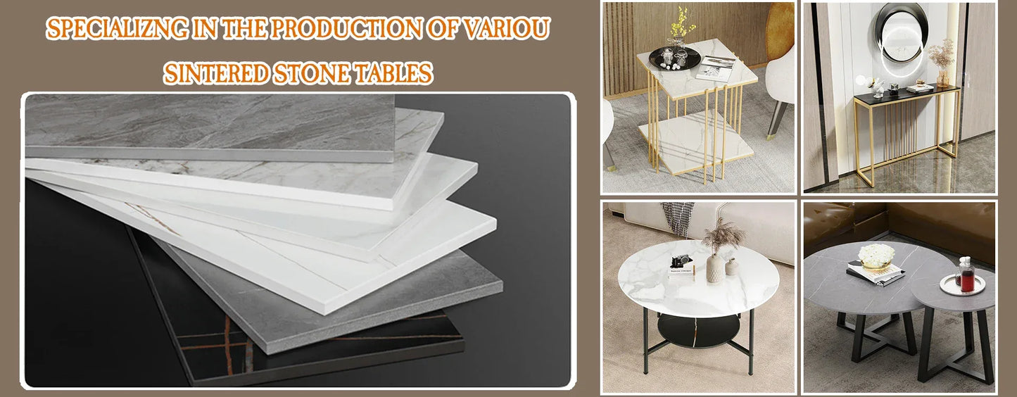 Luxury Marble Console Table for Living Room,Behind Couch Sofa,Hallway Entryway Table,Modern Narrow Furniture,Free Shipping