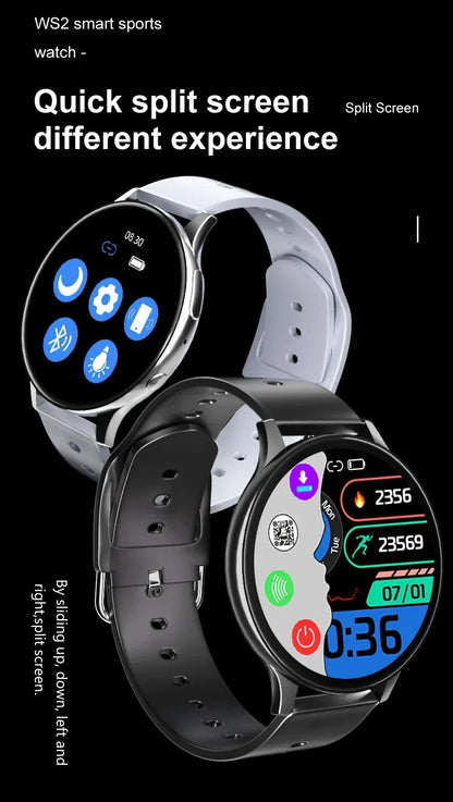2025 Men Bluetooth Call SmartWatch Heart Rate Blood Pressure Monitor Smartwatch IP67 Waterproof Women Smartwatch For Android IOS
