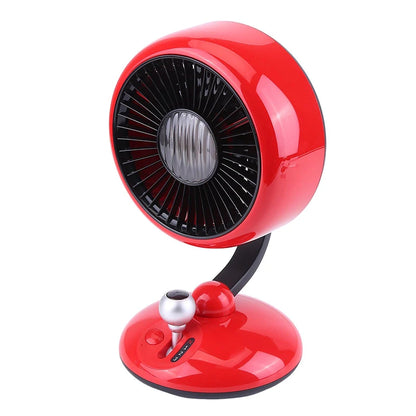 Desktop Fan Kart Creative Digital Display Shaking Head High-speed Circulation Fan Mute Long Endurance Electric Fan