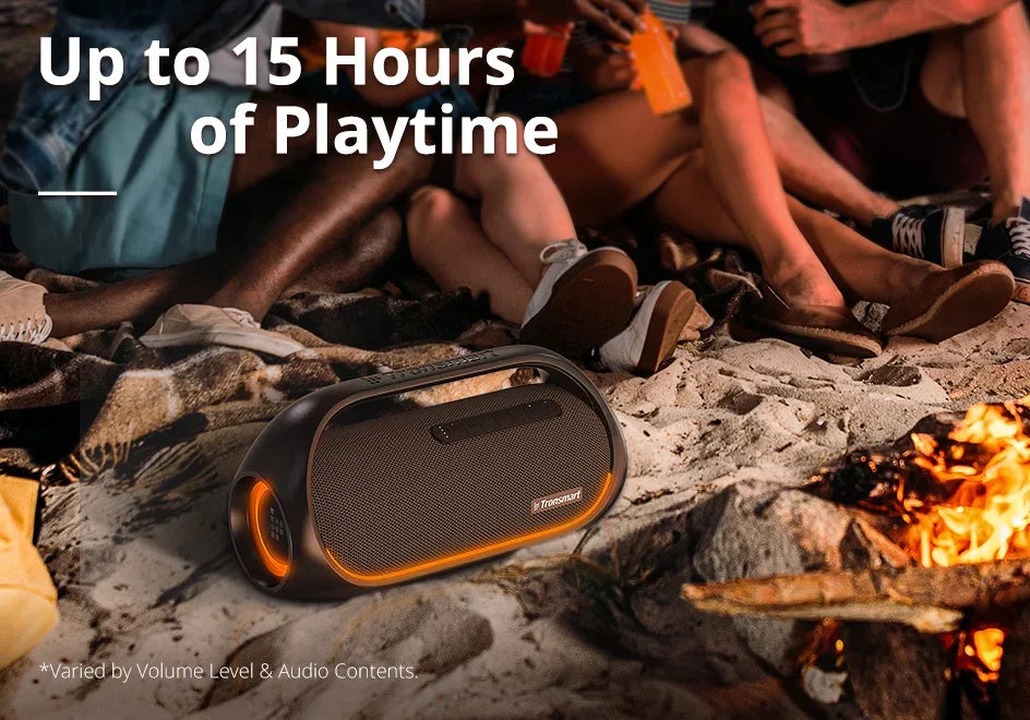 Tronsmart Bang Bluetooth Speaker Portable Party Speaker with Lossless Hi-Res Audio, Heavy Bass, App Control, Portable Handle