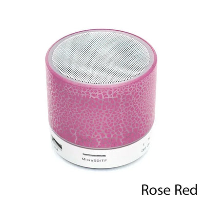 Bluetooth Mini Speaker Wireless Speaker Colorful LED TF Card USB Subwoofer Portable MP3 Music Sound Column For PC Phone