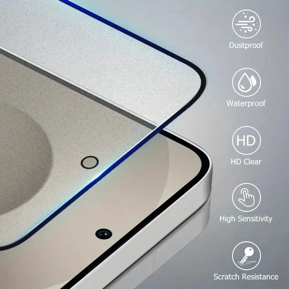 Dust Free Easy Install Anti Spy Tempered Glass  Screen Protectors For iPhone 17 Pro Max 17 Air 16 15 14 Plus 13 12 Mini 11 XR XS