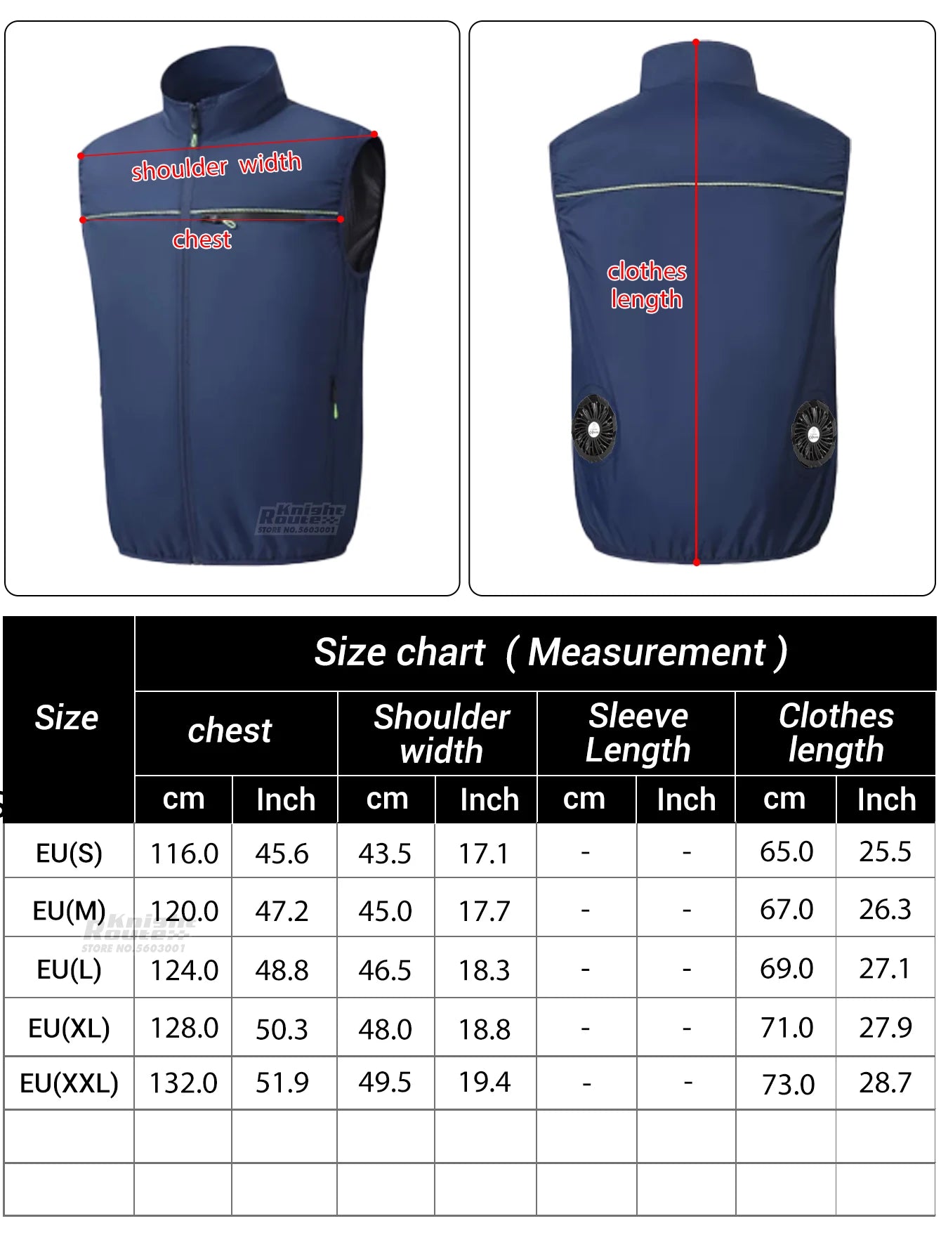 2026 Must-have Fan Vest Wearable Cooling vest Air-conditioned Clothes Breathable for Daily Commute Hiking Fishing Camping