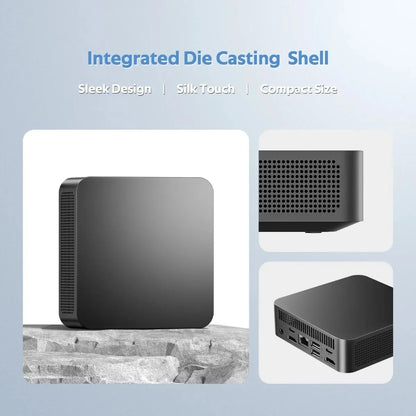 Mini Computer 4K Intel Core I9 8950HK 16GB DDR4 1/2TB SSD PC Windows 11 UHD Graphics Pocket PC 4K HD Mini Gaming Pc Desktop
