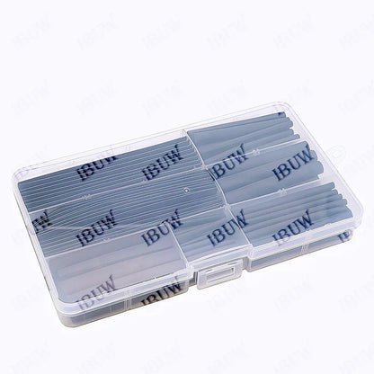 328PCS 164-560pcs Heat Shrink Tube Tubing Insulation Shrinkable Tube Assortment Electronic Polyolefin Wire Cable Sleeve Kit