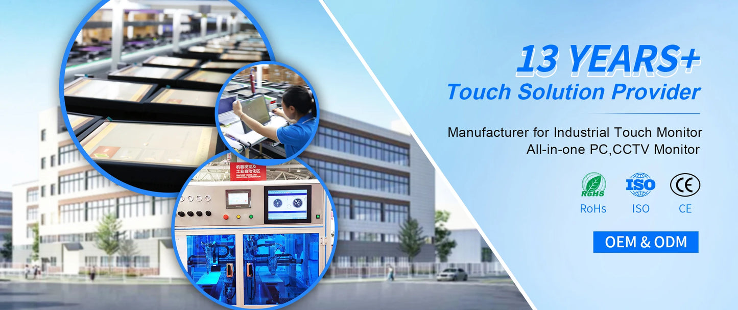 10.5 Inch CCTV Security Monitor 15:10 TFT LCD Screen 1920*1280 FHD Small TV Computer Display for PC CCTV With HDM VGA Interface