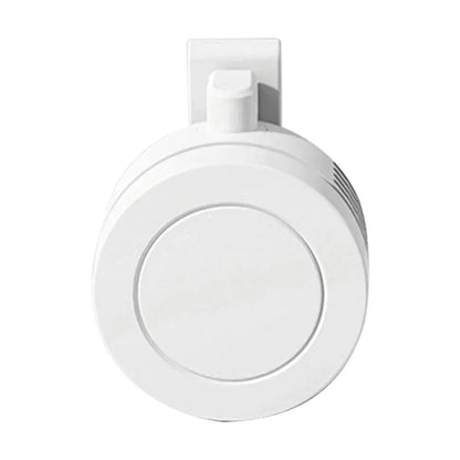 Electric Air Cooling Fan 3 Speeds Bladeless Hanging Fan USB Charging Mini Air Conditioning Fan 900mAh for Outdoor Home Working