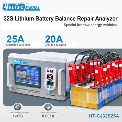 Heltec 2s-24s 32S battery automatic equalizer 4A7A Electric vehicle/Car Battery voltage balance 32s WIFI 25A Repair equipment
