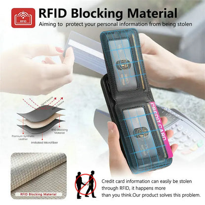 RFID Leather Luxury Case for Huawei Pura 70 Pro Plus 5G Card Cover Flip Back Shell Huawei Pura 70 Ultra Pura70 Pro+ Phone Cover