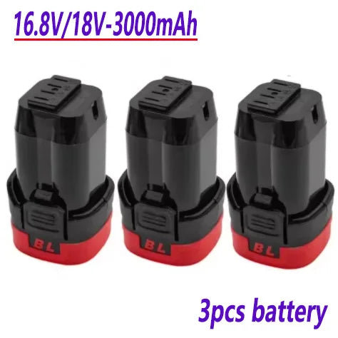 100%New16.8V/18V 3000mAh Battery for Dongke JAVN Battery, Brushless Small Steel Gun, Starter, Brushless Lithium
