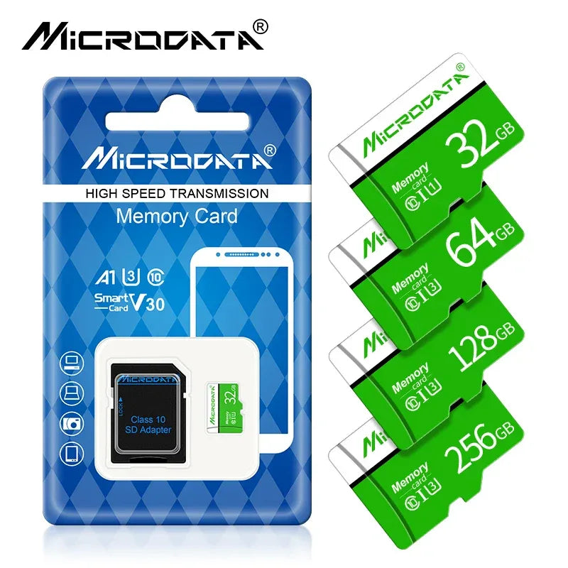 Memory Card 256GB 128GB Micro TF SD Card 64GB 32GB Mini Flash Card 16GB 8GB For Phone