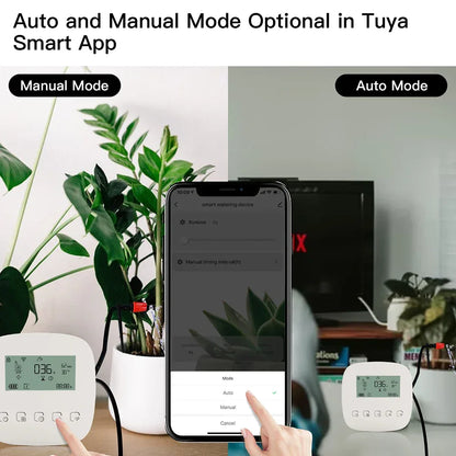 WiFi Tuya Smart Watering Machine Automatic Micro-drip Irrigation System Plants Controller System Irrigation Tool Alexa Google