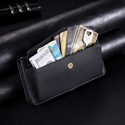 Coque Xiaomi 14 13 12 11 10 - Flip Wallet avec Porte-Carte et Lanière