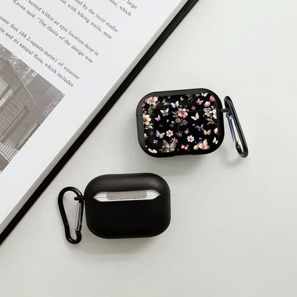 Cartoon Flower Butterfly Print Case For Airpods Pro2 1 Pro Pro3 4 2 3 Earphone Cases Cover
