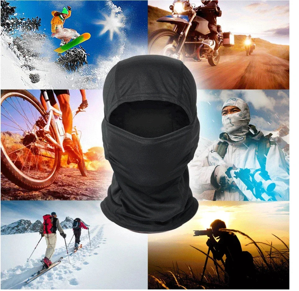 1PC Ski Mask Balaclava Cycling Windproof Full Face Mask Outdoor Hunting Hiking Army Head Warm Shield Skiing Scarf