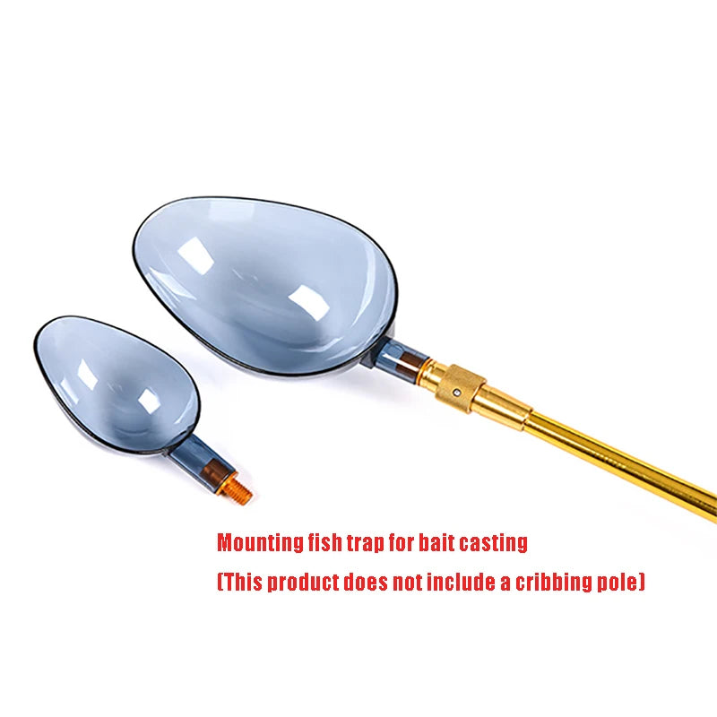 2Pcs Fishing Spoon Heads Bait Caster Bait Spoon Heads Long Range Rock Casting Bait Casting Spoon Spoon Heads